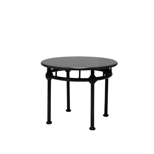Table basse contemporaine - 1800 - Tectona - en aluminium laqué / avec piètement en aluminium laqué / ronde