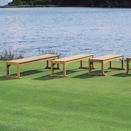 Banc de jardin classique - WILSON - Tectona - en teck