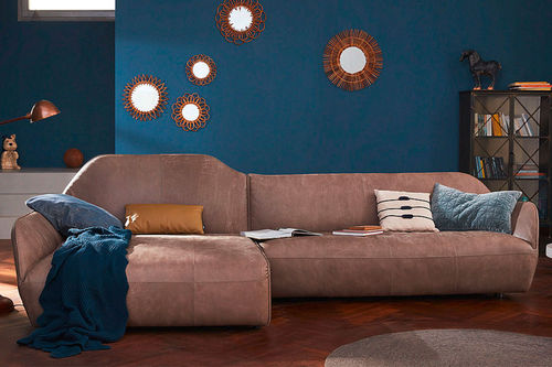 Canapé modulable - hs.480 - hülsta - contemporain / en tissu / en cuir
