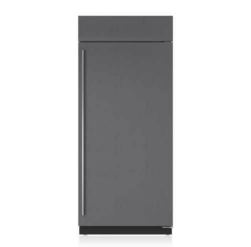 Réfrigérateur simple porte - BI-36R/O - SUB-ZERO - résidentiel / encastrable / gris