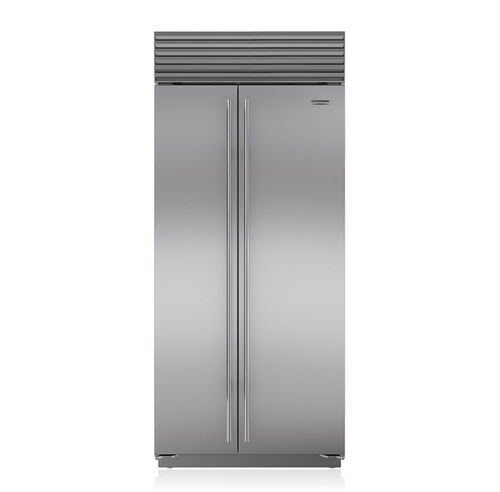 Réfrigérateur congélateur américain - BI-36S/S - SUB-ZERO - résidentiel / encastrable / côte-a-côte