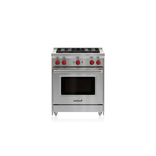 Cuisinière à gaz - GR304 - SUB-ZERO - en inox / avec gril intégré