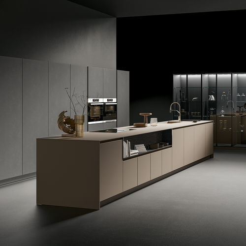 Cuisine contemporaine - CX 12 - COMPREX - en verre / en pierre naturelle / en acier inoxydable