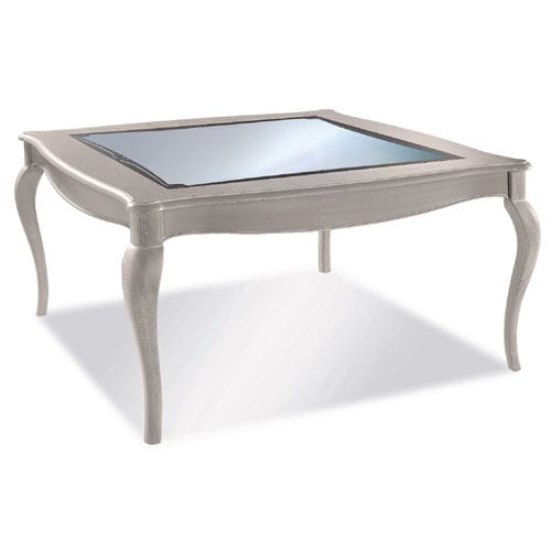 Table classique - BALTIC - CUCINE LUBE - en bois massif / avec piètement en bois massif / carrée