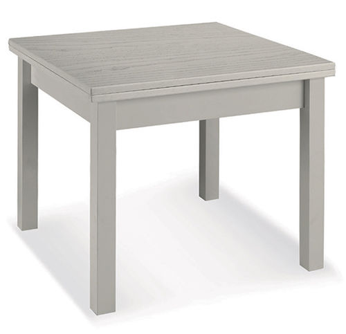 Table contemporaine - BOER - CUCINE LUBE - en bois massif / en placage de bois / carrée