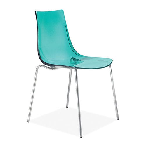 Chaise contemporaine - MASK - CUCINE LUBE - d'intérieur / en métal chromé / résidentielle