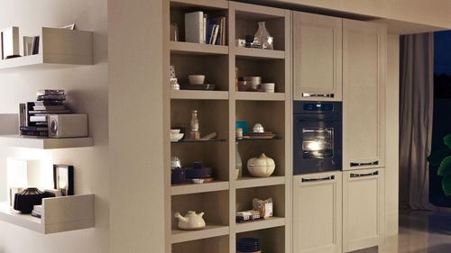 Bibliothèque contemporaine - GEORGIA - CUCINE LUBE - en bois