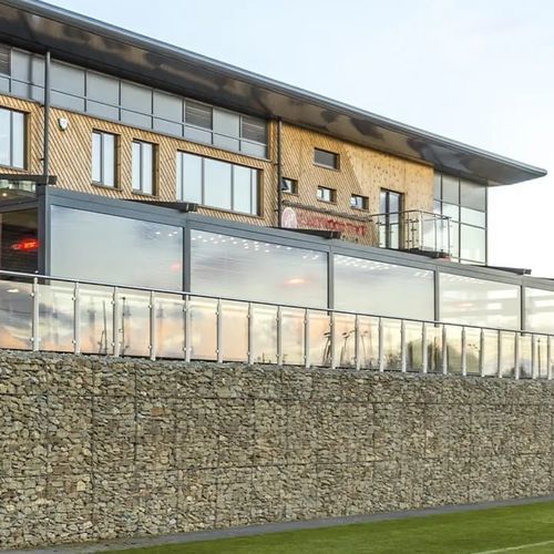 Véranda en verre - THORNTON - UK - Gibus SPA - en métal / professionnelle