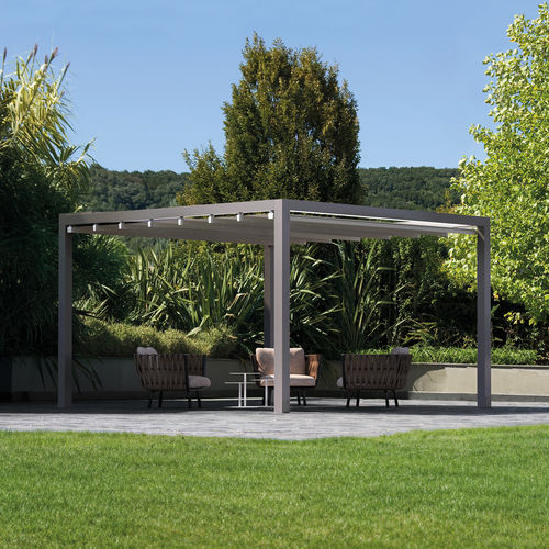 Pergola adossée - Lani - Gibus SPA - autoportée / en aluminium extrudé / en aluminium peint