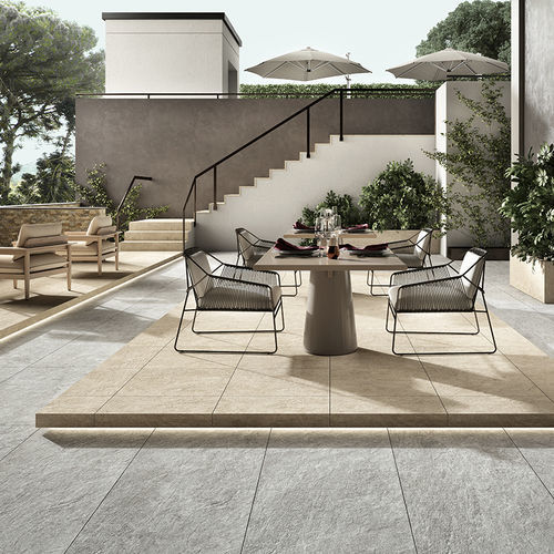Carrelage en grès cérame - STONE BOX - NovaBell - finition mat / d'intérieur / d'extérieur