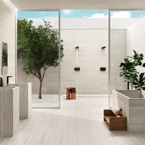 Carrelage en grès cérame - THERMAE VERSO - NovaBell - poli / 3D / finition mat