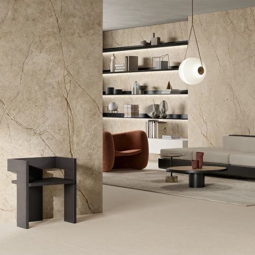 Carrelage en grès cérame - ATELIER - NovaBell - poli / finition naturelle / intérieur