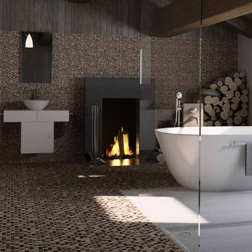Mosaïque en céramique - COLONIALE - Appiani - métallisée / d'intérieur / d'extérieur