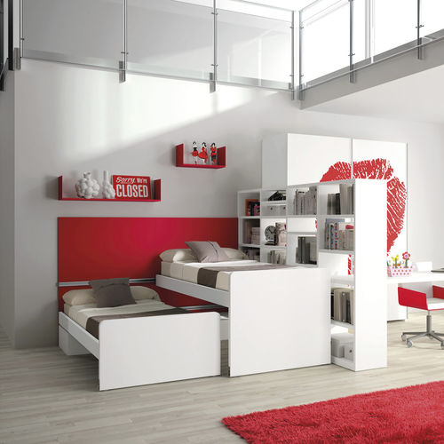 Lit gigogne - 327 - TUMIDEI - simple / contemporain / pour enfant