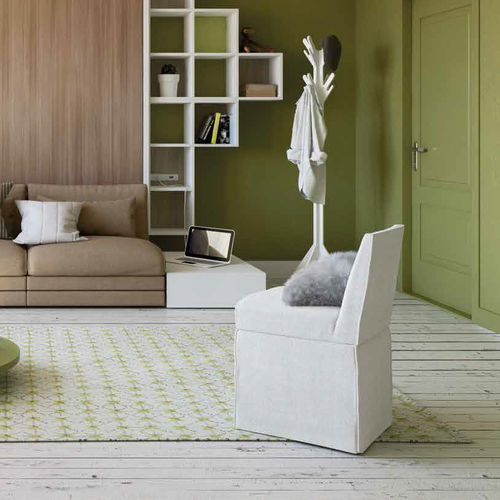 Chaise contemporaine - ON-OFF - TUMIDEI - d'intérieur / en tissu / tapissée