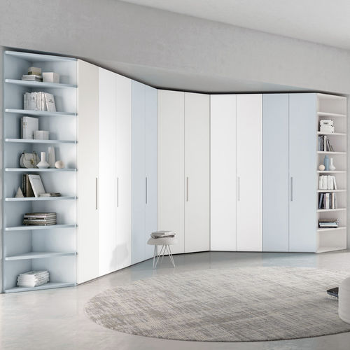 Armoire d'angle - 386 - TUMIDEI - contemporaine / en aluminium / en mélaminé