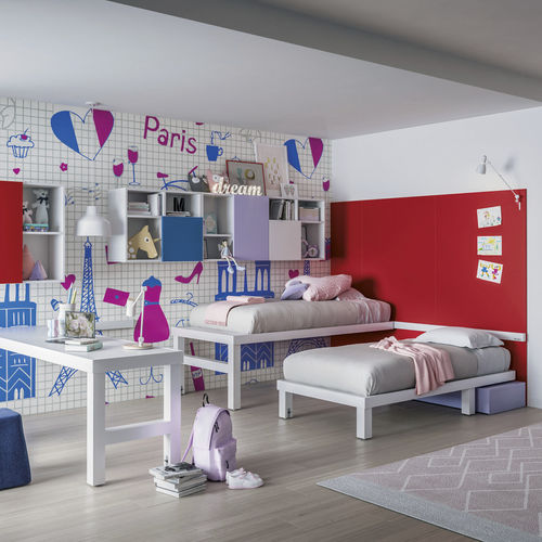 Lit gigogne - 324 - TUMIDEI - simple / contemporain / pour enfant (unisexe)