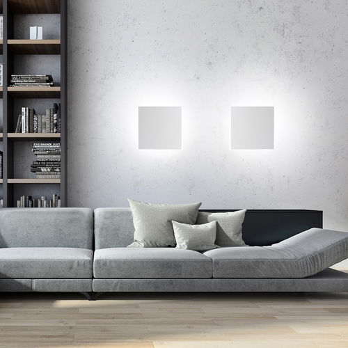Luminaire encastrable au mur - ALDECIMO - PANZERI - à LED / carré / IP20
