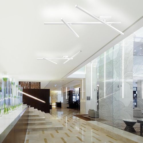 Luminaire suspendu - CARMEN  - PANZERI - à LED / linéaire / IP20