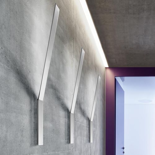 Applique murale contemporaine - YPSILON - PANZERI - d'intérieur / en métal / en verre