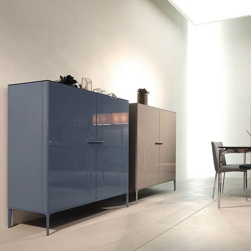 Buffet haut - Side Up - ALIVAR - contemporain / en MDF laqué / en aluminium peint