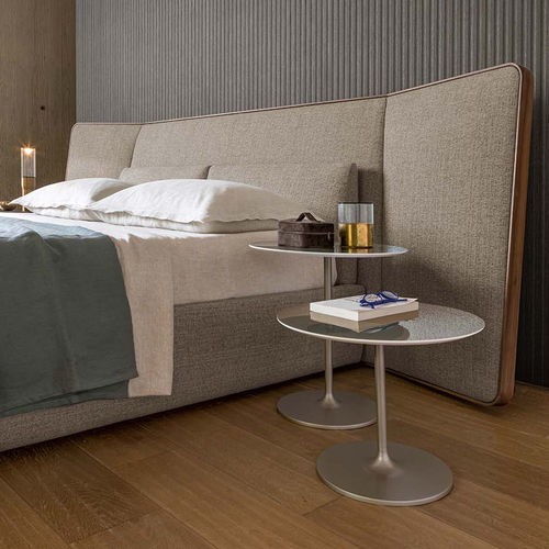 Table d'appoint contemporaine - Glow - ALIVAR - en MDF laqué / en marbre / en Solid Surface
