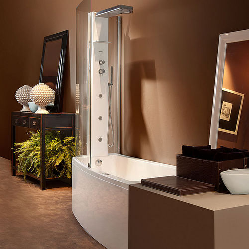 Baignoire-douche rectangulaire - ASYX BOX TOP - GRUPPO TREESSE - encastrable / en acrylique