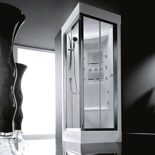 Cabine d'hydromassage d'angle - ACQUAZZURRA 80 - GRUPPO TREESSE