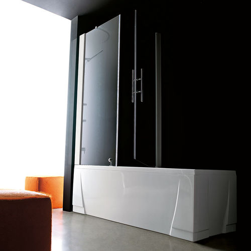 Baignoire-douche rectangulaire - CRISTINA BOX EASY 2 - GRUPPO TREESSE - encastrable / en acrylique