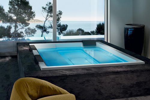 Spa encastrable - REST - GRUPPO TREESSE - rectangulaire / 6 places / 5 places