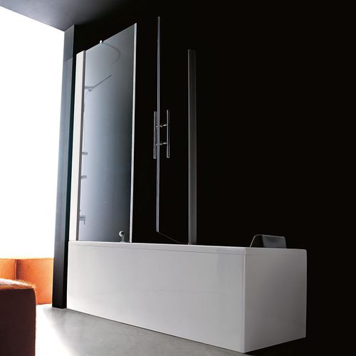Baignoire-douche rectangulaire - QUADRA BOX EASY 2 - GRUPPO TREESSE - encastrable / en acrylique