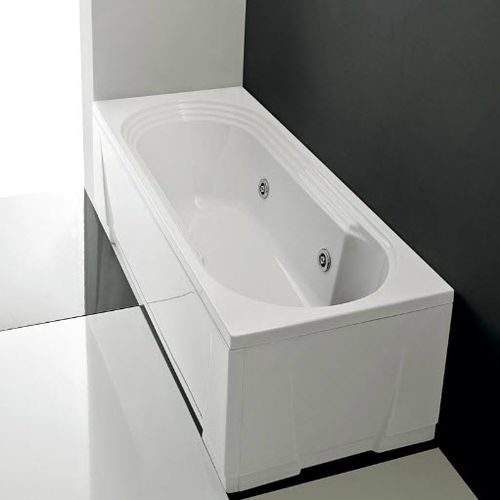 Baignoire à encastrer - CRISTINA - GRUPPO TREESSE - en acrylique / hydromassage / blanche