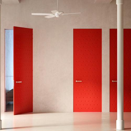 Porte d'intérieur - FILO 5 - LINVISIBILE - en bois / en métal / en stratifié