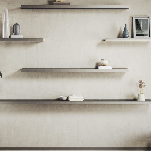 Étagère murale - Orizzonte - LINVISIBILE - contemporaine / en bois / en aluminium anodisé