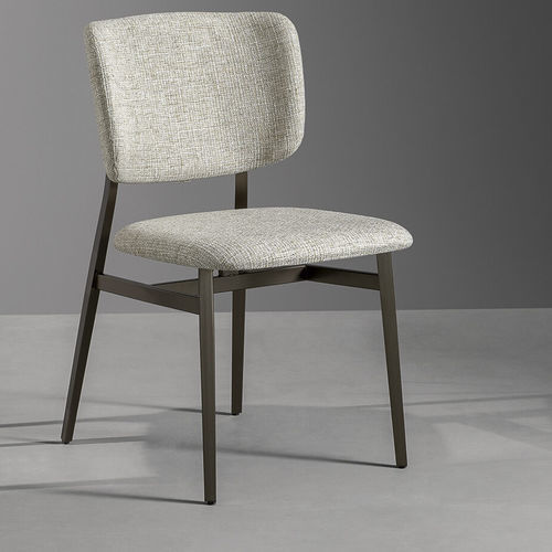 Chaise contemporaine - Noor - BONALDO - d'intérieur / en tissu / en cuir