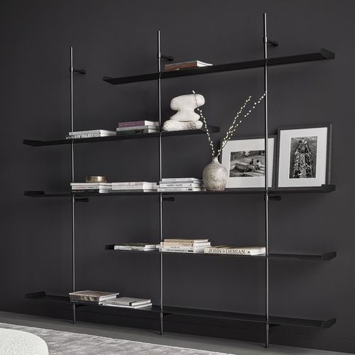 Bibliothèque murale - Foil - BONALDO - contemporaine / pour bureau / en métal peint