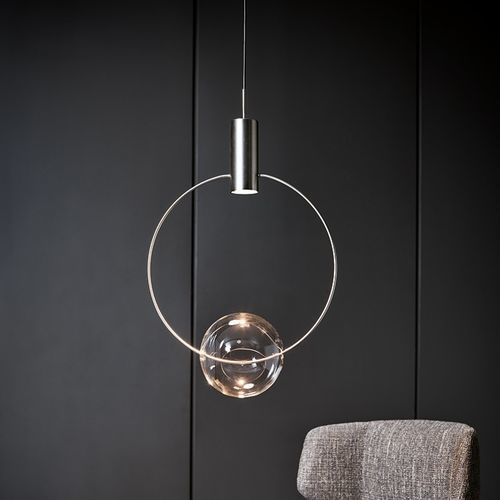 Lampe en verre soufflé - Keshi - BONALDO - suspension / en bronze / en cuivre