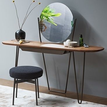 Coiffeuse contemporaine - Coseno - BONALDO - en chêne / en noyer / en placage de bois