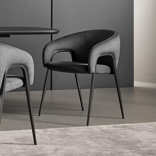 Chaise contemporaine - Alley - BONALDO - d'intérieur / en tissu / en cuir