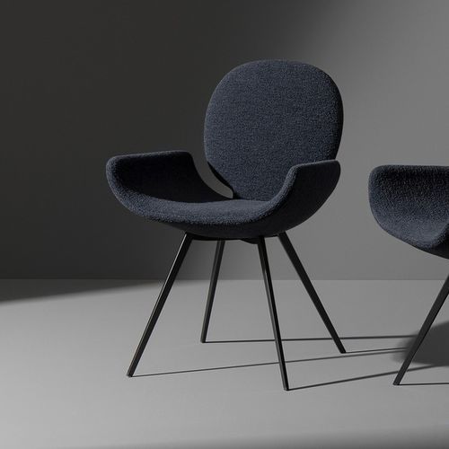 Chaise design original - Youpi - BONALDO - d'intérieur / en tissu / en cuir