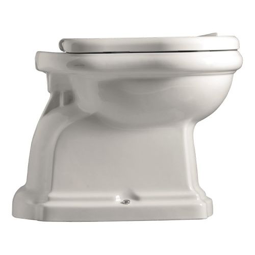 WC à poser - 1010-1011 - Kerasan - en céramique / en résine / ovale