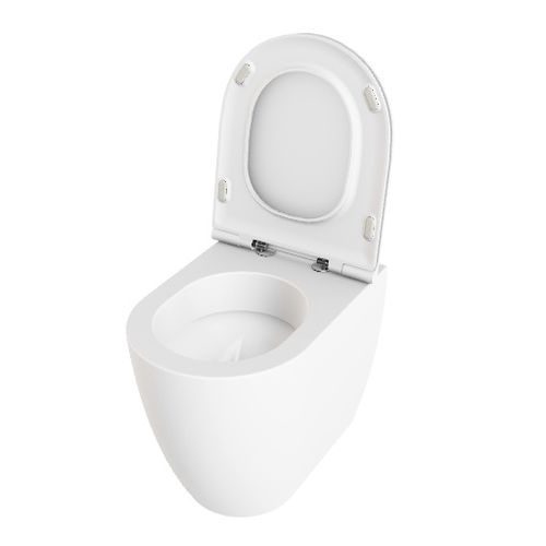 WC à poser - CMVCTPE00000 - Azzurra - en céramique / résidentiel / ovale