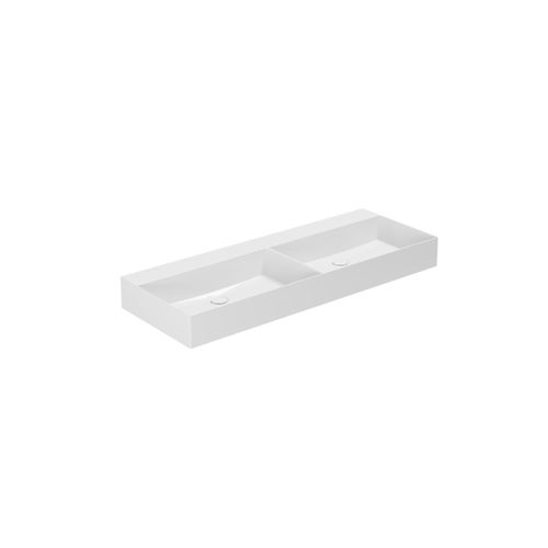 Vasque suspendue - ELLP12245DQ0 - Azzurra - en céramique / double / rectangulaire