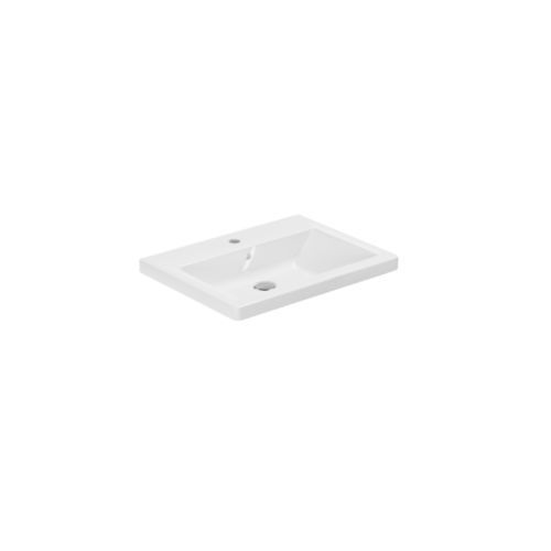 Vasque suspendue - THLS06045T0M - Azzurra - en céramique / finition mat / rectangulaire