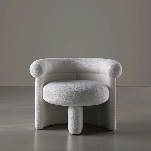 Fauteuil contemporain - JEANETTE - MERIDIANI - en tissu / en cuir / en bois