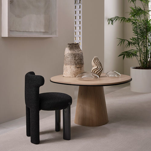 Chaise de salle à manger contemporaine - COSETTE - MERIDIANI - d'intérieur / en tissu / en cuir