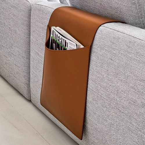 Porte-revues contemporain - POCKET - MERIDIANI - résidentiel / en cuir / par Andrea Parisio