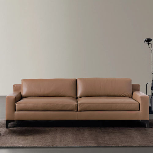 Canapé modulable - PRINCE - MERIDIANI - contemporain / en tissu / en cuir