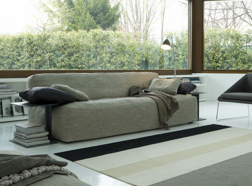 Canapé contemporain - NOE  - Verzelloni - en tissu / gris / par Studio Lievore Altherr Molina