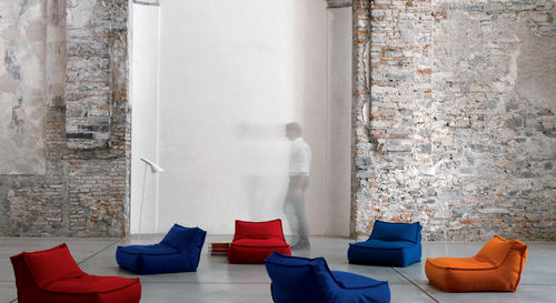 Chauffeuse contemporaine - ZOE - Verzelloni - en cuir / par Studio Lievore Altherr Molina